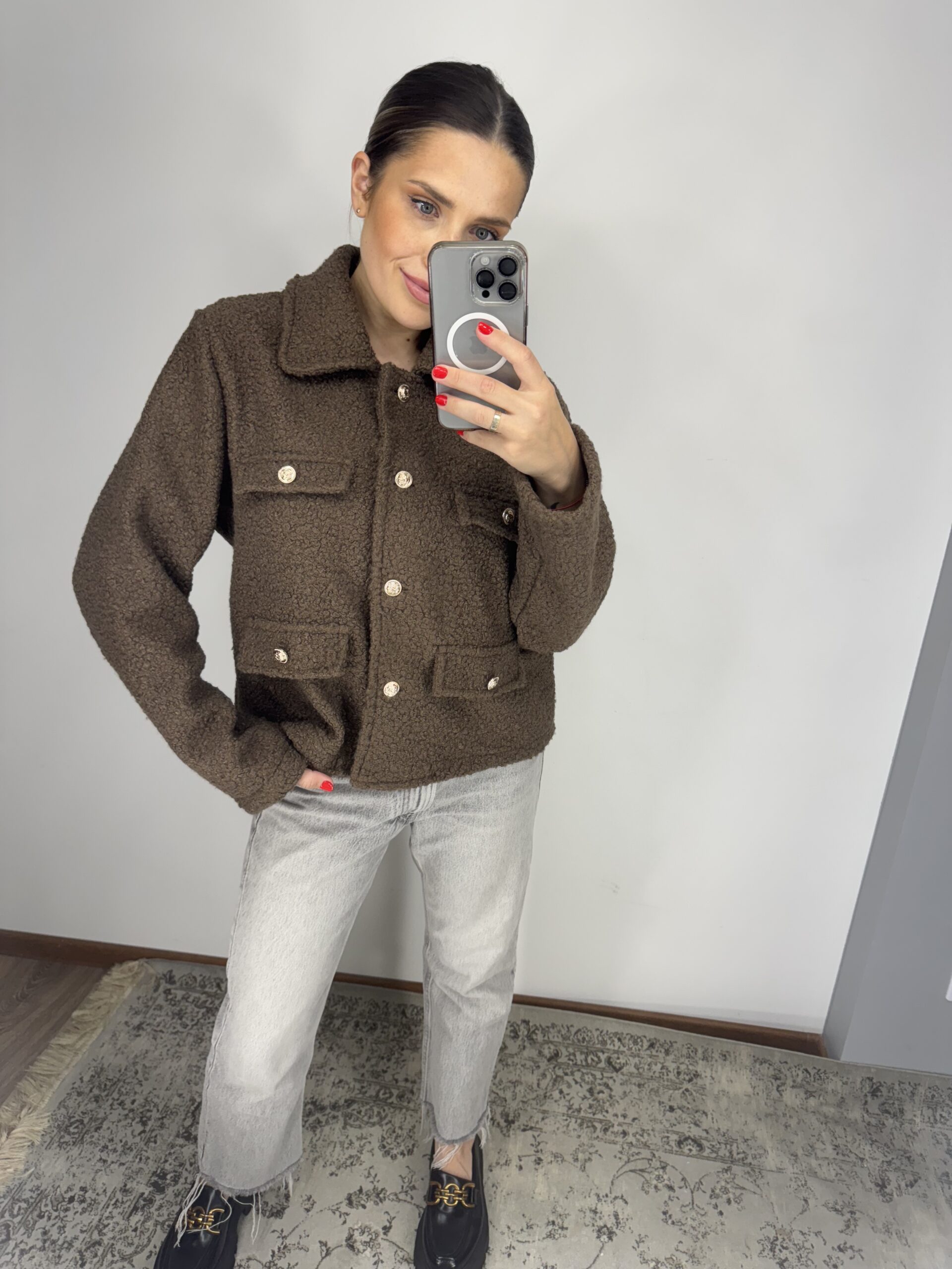 Teddy šokoladinis švarkelis - Image 3