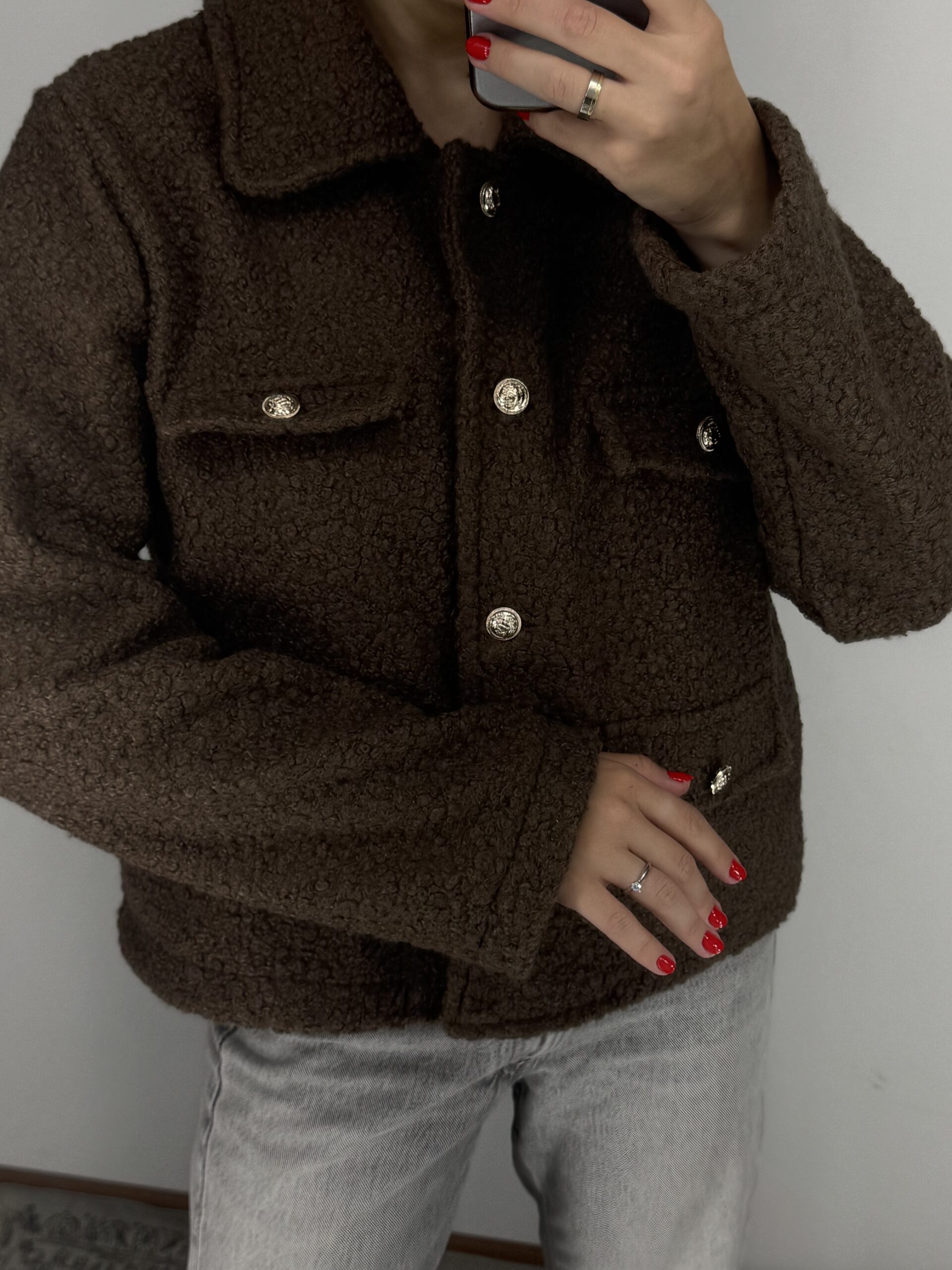 Teddy šokoladinis švarkelis - Image 5