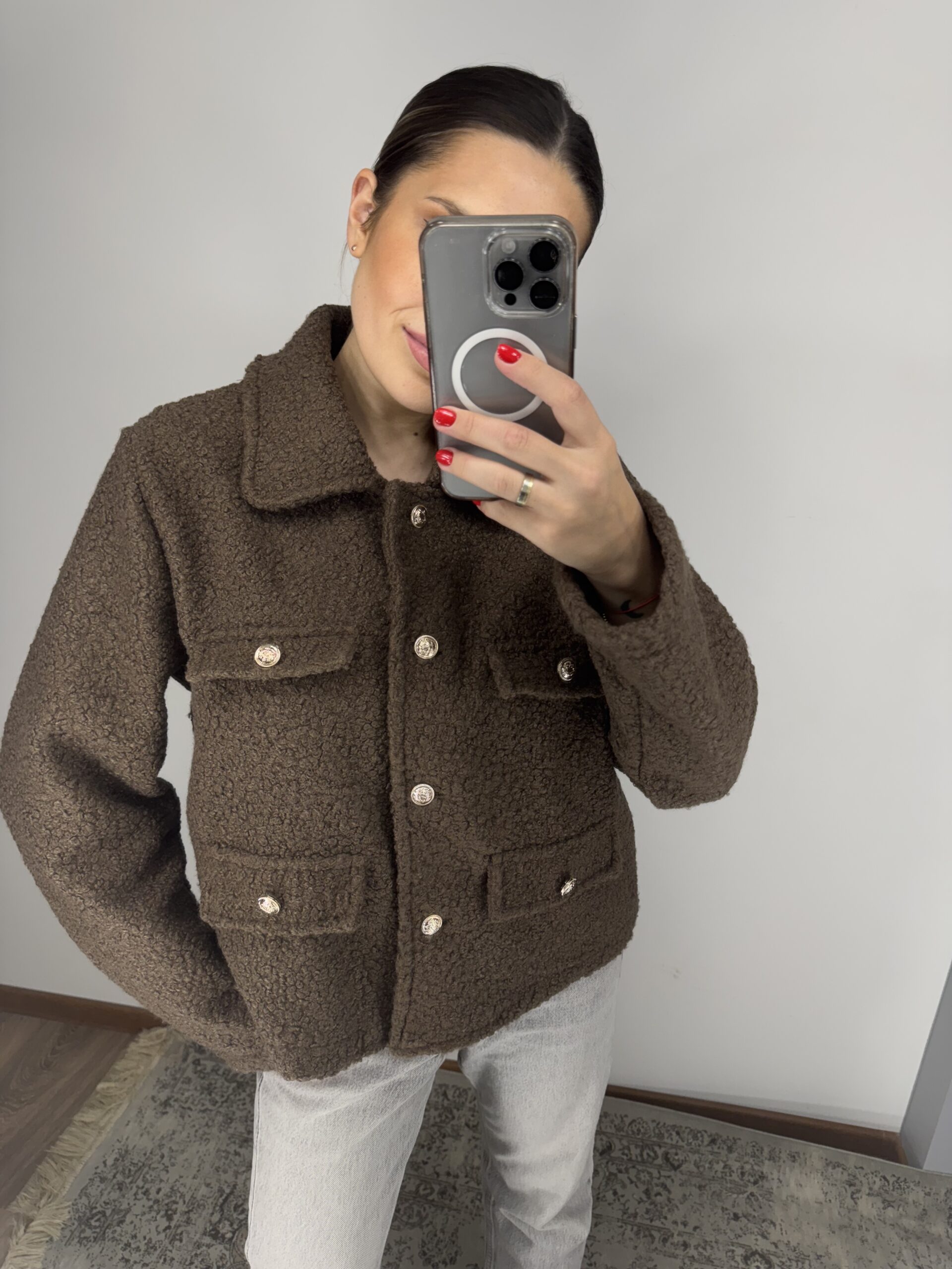 Teddy šokoladinis švarkelis - Image 4