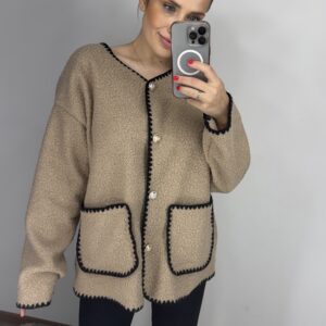 Teddy medžiagos kardiganas Cuddle