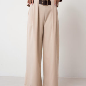 Kreminės spalvos kelnės