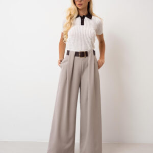 Smėlio spalvos kelnės