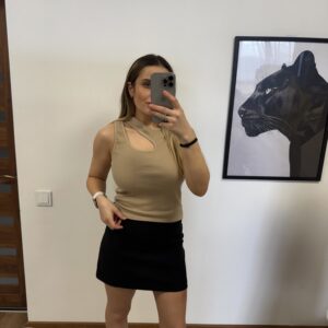 Camel spalvos palaidinė Norah